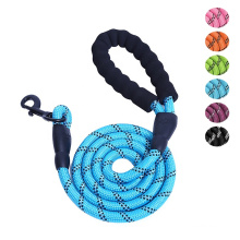 Amazon Hot Selling Reflective Nylon Rope Dog Traction Rope Braided Climbing Rope Dog Lead Dog Leash